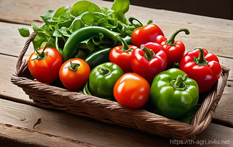 유기농 재배 기술 - **Prompt 2: Nurturing Hands and Natural Solutions**
    "A close-up, warm-toned shot focusing on a p...